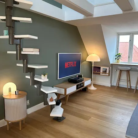 Rooftop By Aros With Balcony Århus