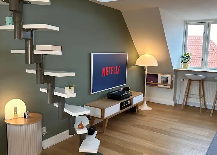 Rooftop By Aros With Balcony Århus