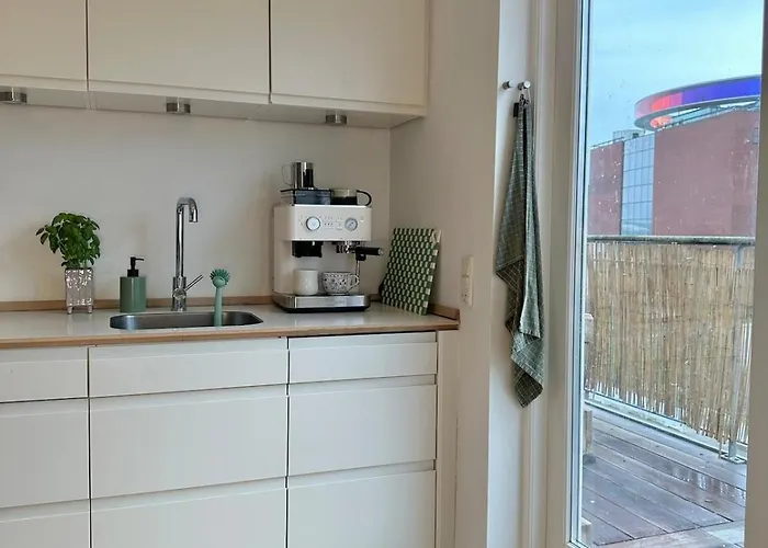 Rooftop By Aros With Balcony Lägenhet Århus