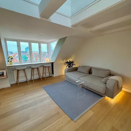 Rooftop By Aros With Balcony * Aarhus