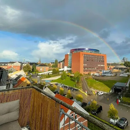 Apartman Rooftop By Aros With Balcony Århus