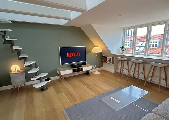 Rooftop By Aros With Balcony